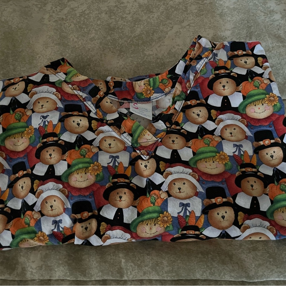 size 3X scrub tops by Sassy scrubs group of 3